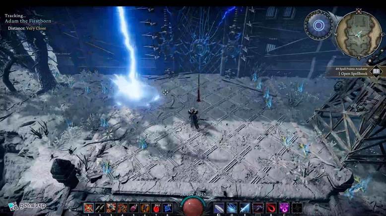 Fundir Lingotes de Hierro antes de fabricar lotes de EMP en V Rising.