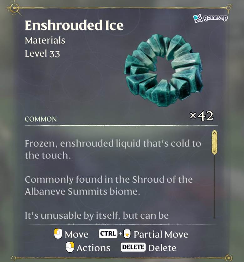Inicia tu viaje helado en Enshrouded: Thralls of Twilight.