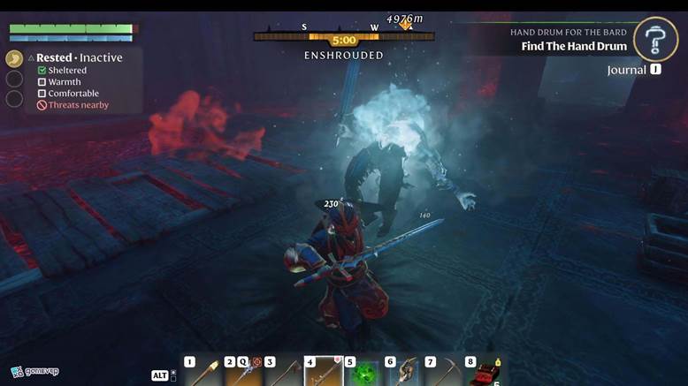Recorre los Nomad Highlands en Enshrouded Thralls of Twilight.