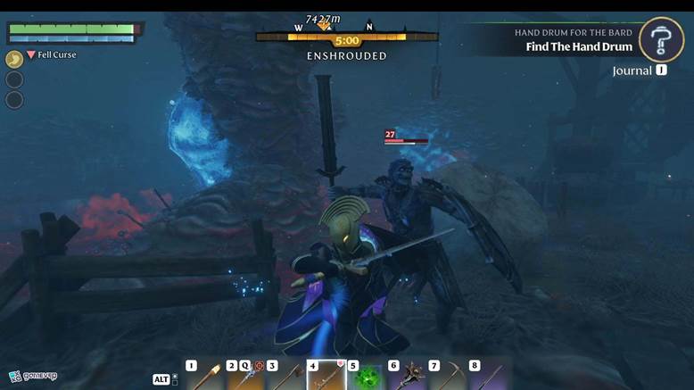 ¡Farmea al Berserker Saqueador en Enshrouded!