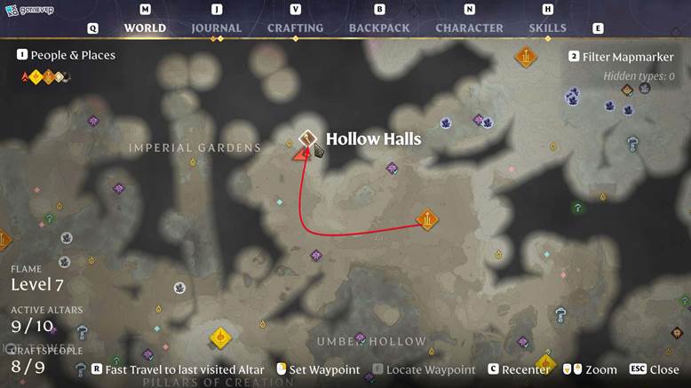 Golpea a enemigos con escudo usando la Gema de Arrollamiento en Enshrouded Thralls of Twilight Update.