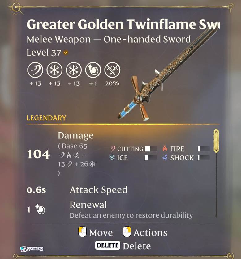 Infunde runas en armas legendarias en Enshrouded Thralls of Twilight Update.