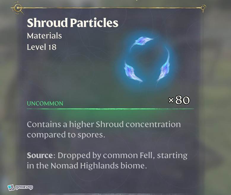 Captura Partículas de Shroud en Enshrouded Thralls of Twilight Update.