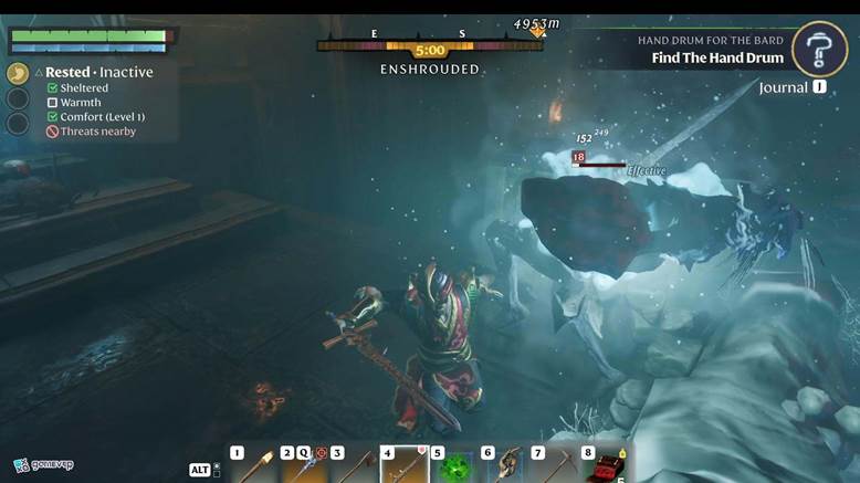 Agrupa Partículas de Shroud en Enshrouded Thralls of Twilight Update.