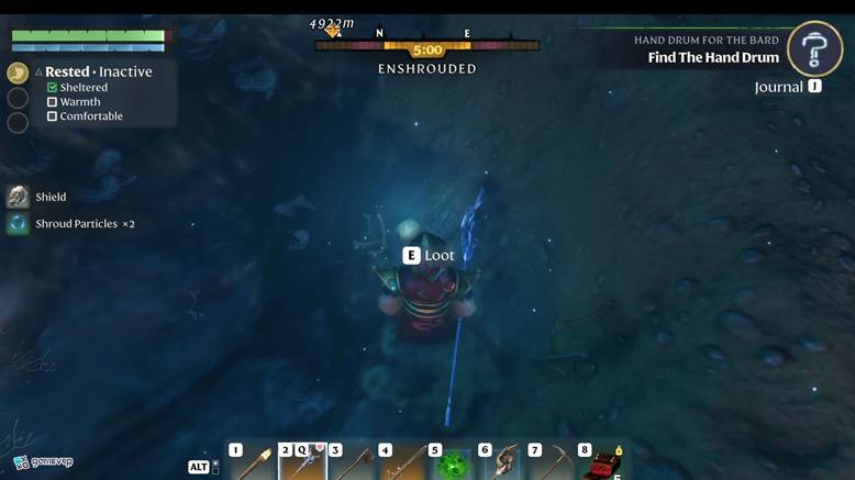 Descubre puntos calientes de Partículas de Shroud en Enshrouded Thralls of Twilight Update.