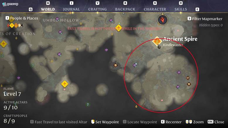 Abastécete de tónicos curativos en Enshrouded Thralls of Twilight Update.