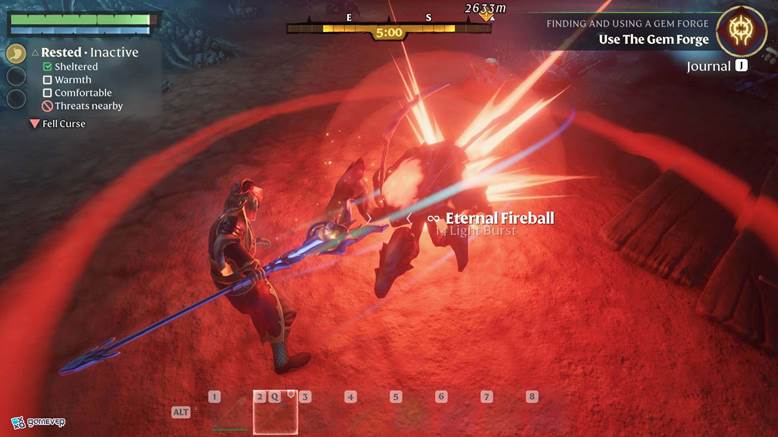 Reúne fragmentos de caparazón en Enshrouded: Thralls of Twilight.