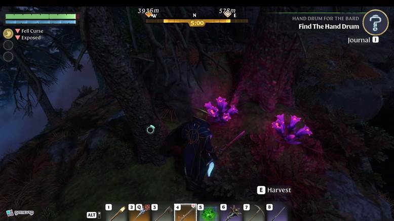 Encuentra Glimmer Gentian en Enshrouded Thralls of Twilight Update.