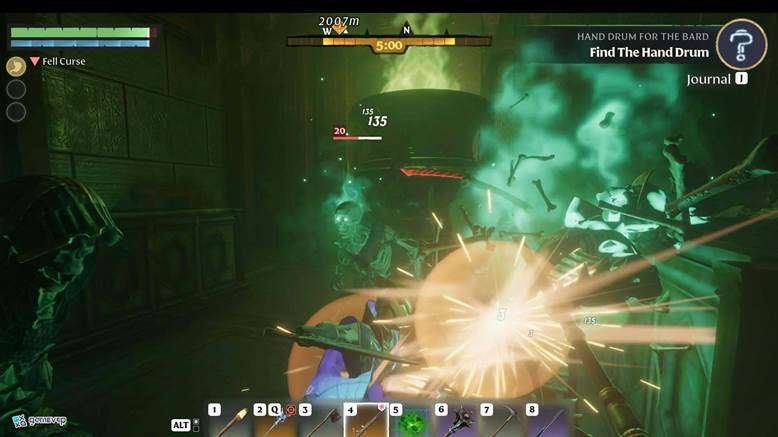Localiza al Berserker Vukah en Enshrouded Thralls of Twilight Update.