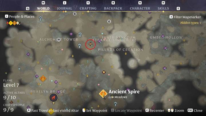 Warte bis zur Dämmerung, um das Elders Night Sanctum zu betreten.