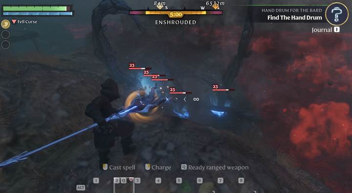 Führe einen spannenden Kampf gegen die Miasma-Schinder in Enshrouded Thralls of Twilight.