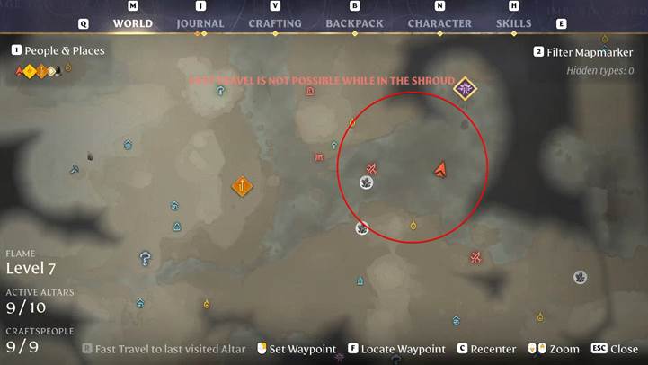 Farme den Juwel der Hoffnungsfunken im Enshrouded Thralls of Twilight Update