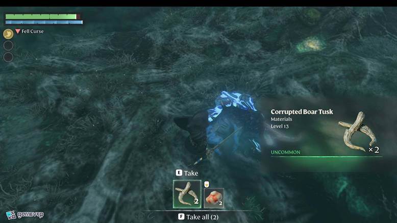 Abastece pociones de salud antes de la batalla en Enshrouded Thralls of Twilight.