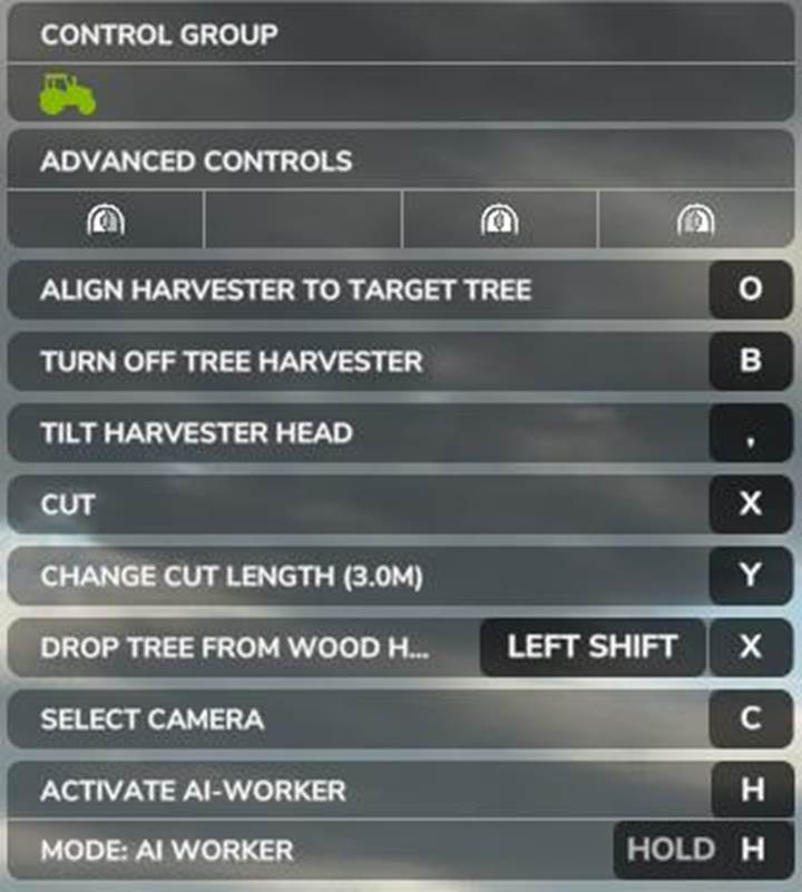 Wybierz preferowaną długość kłody, aby łatwo układać w stosy w Farming Simulator 25