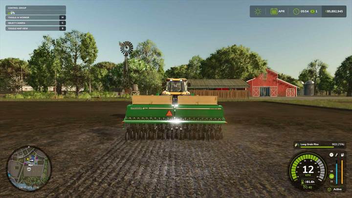 Śledź wzrost upraw na mapie w Farming Simulator 25
