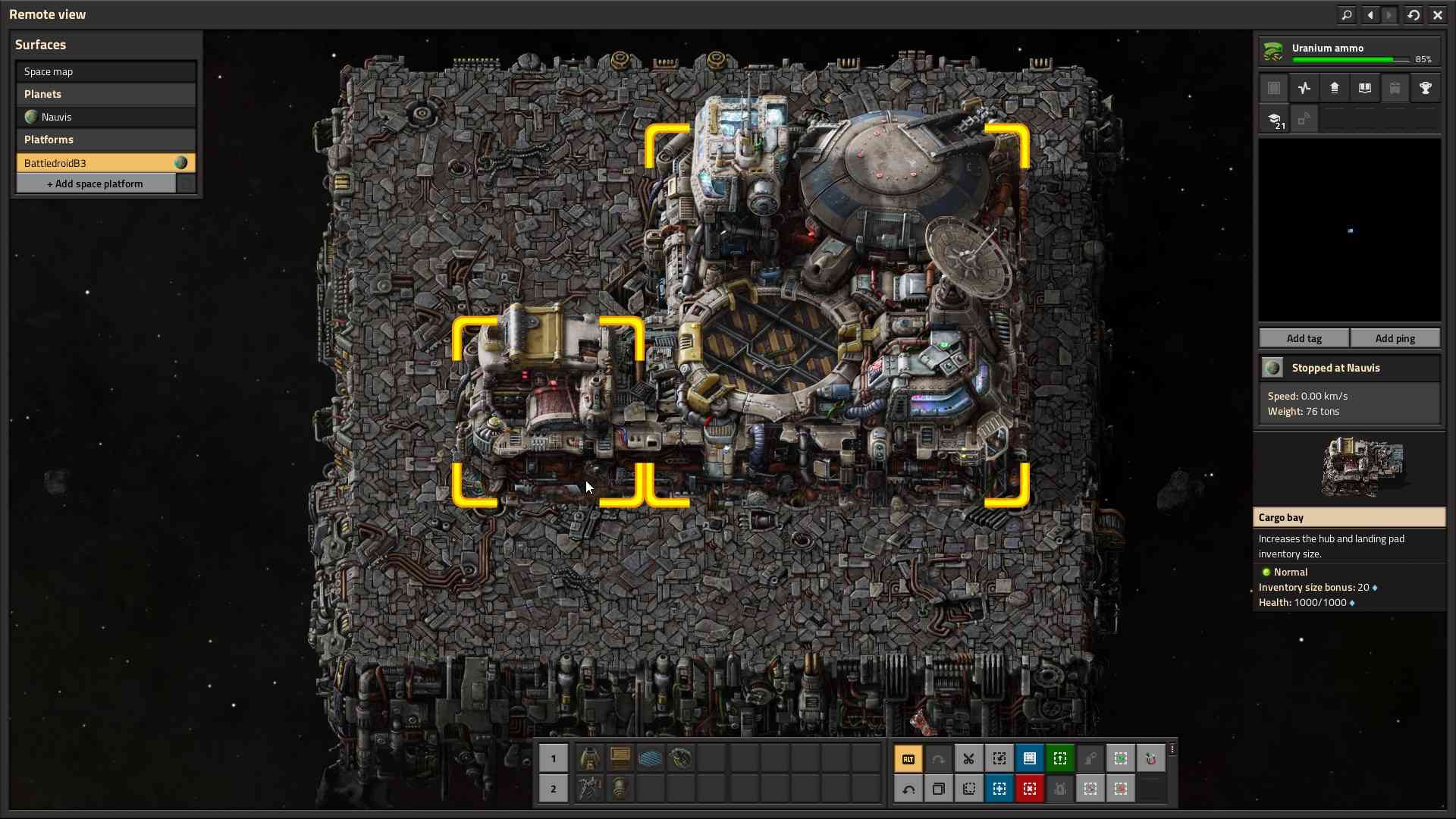 Rozszerz pamięć masową dzięki ładowniom w Factorio Space Age