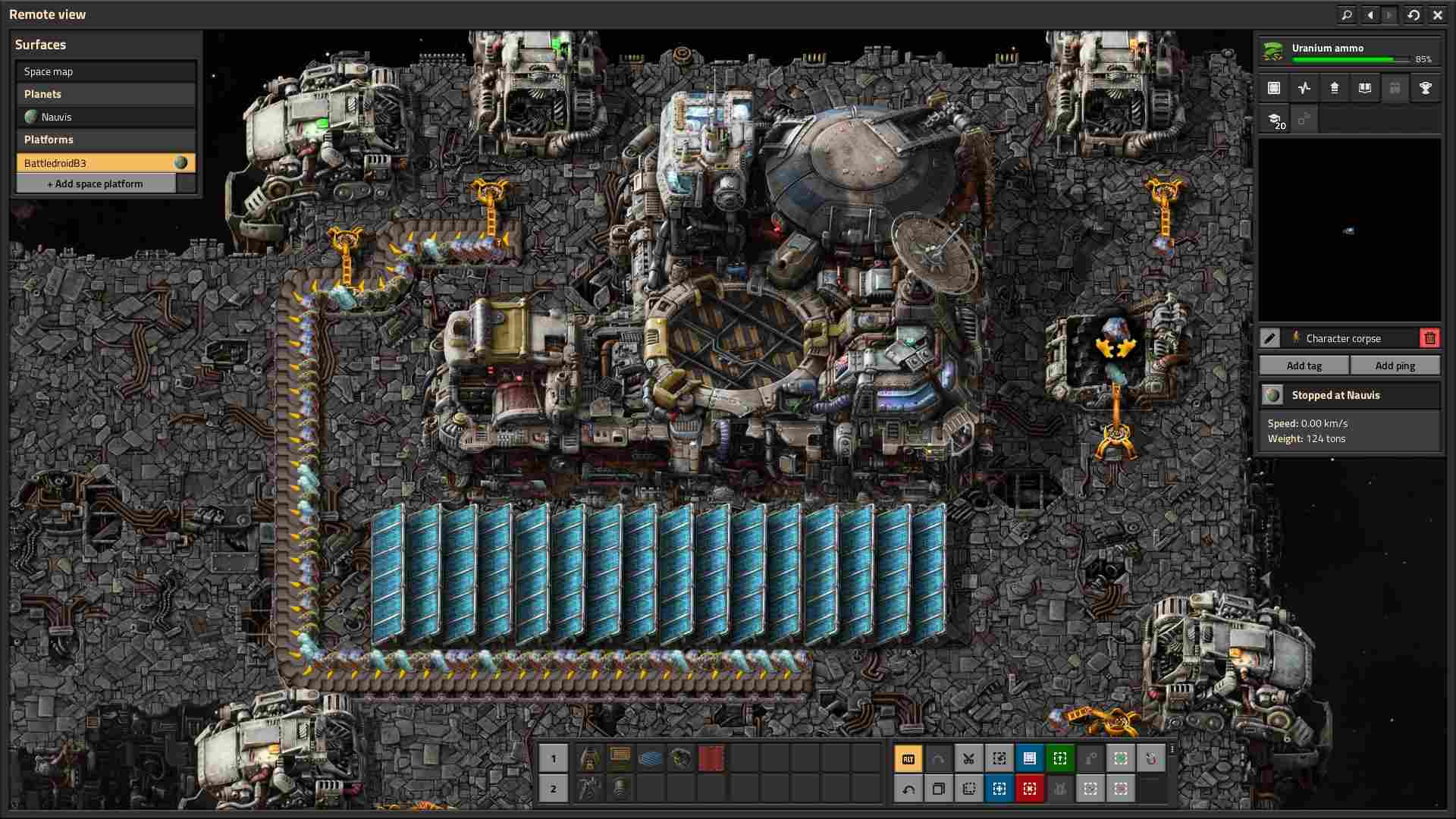 Skonfiguruj zasilanie za pomocą paneli słonecznych w Factorio Space Age