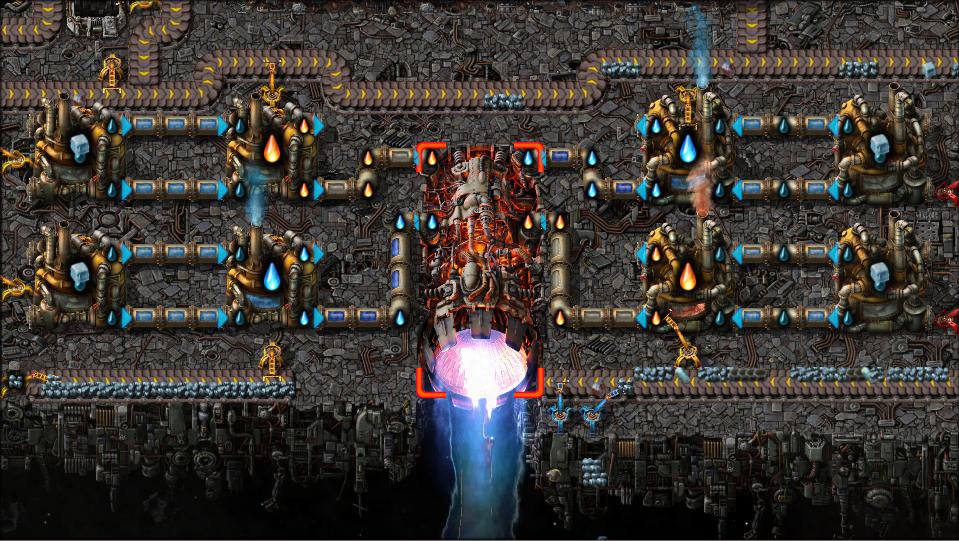 Nieprzerwanie produkuj paliwo podczas podróży w Factorio Space Age