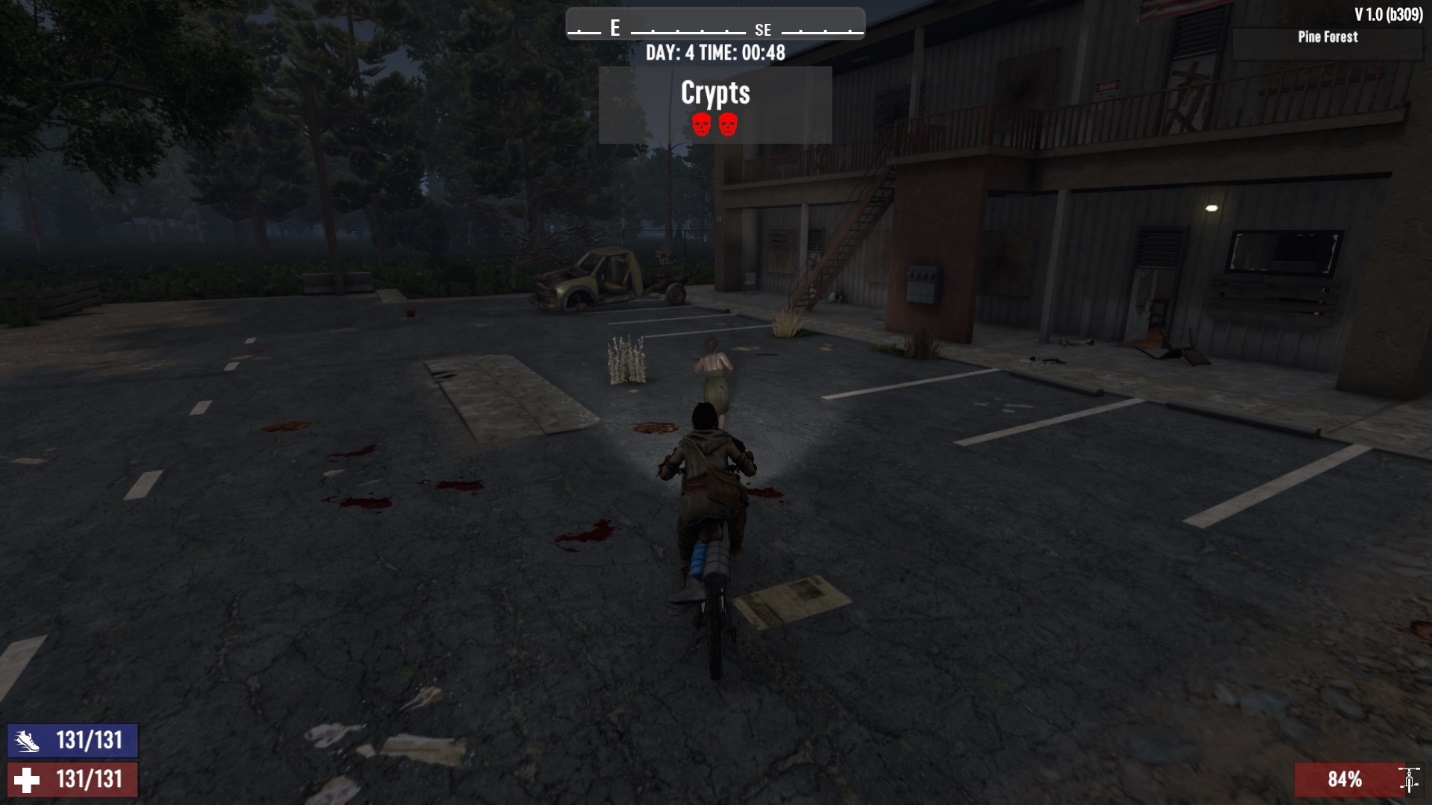 Dostosuj swój rower za pomocą barwników w 7 Days to Die