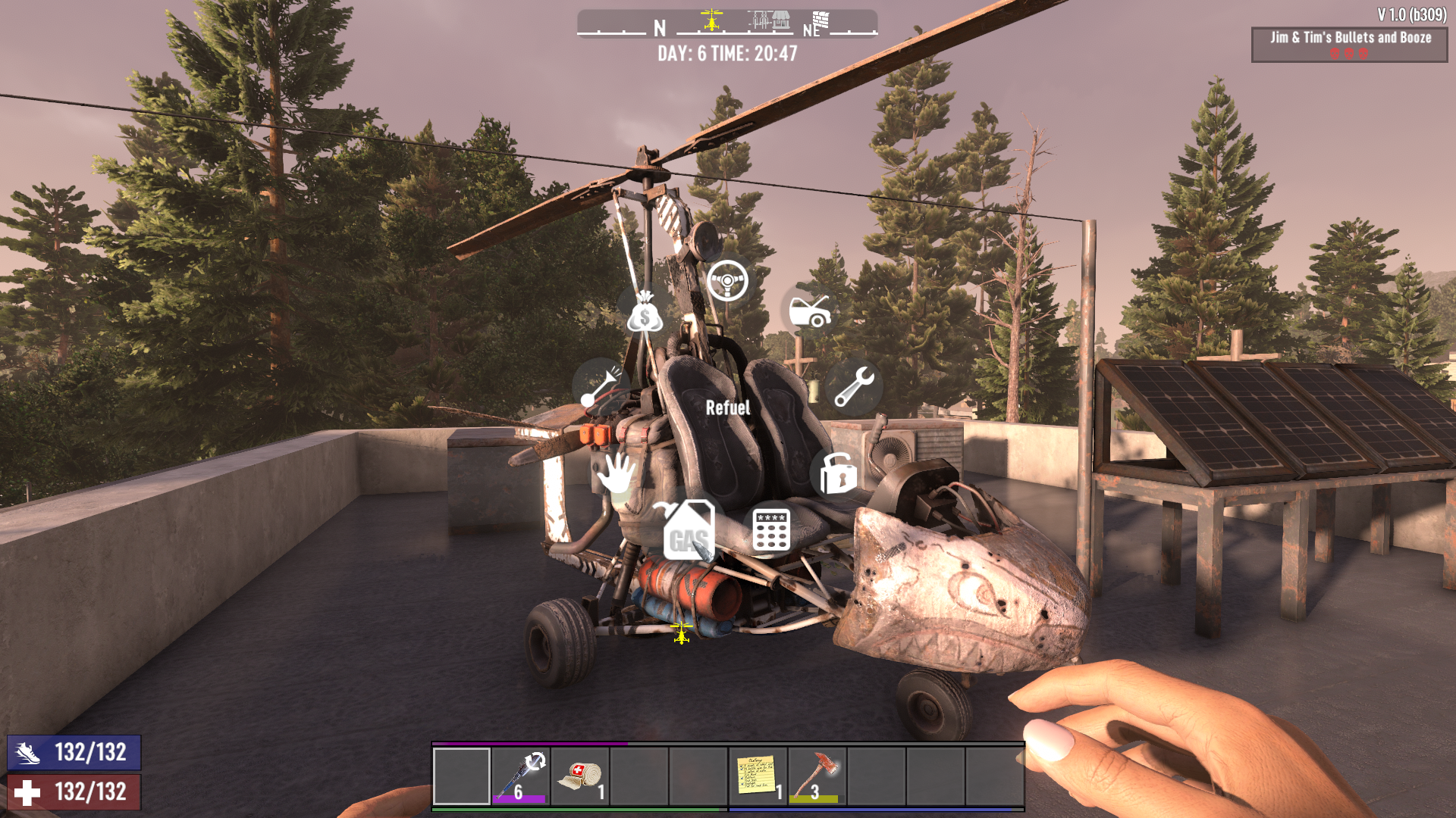 Zatankuj przed pierwszym lotem w 7 Days to Die!