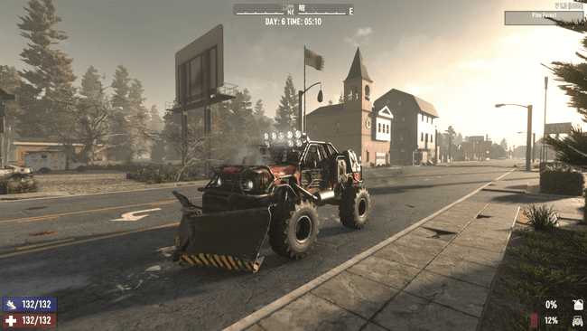 Ciesz się najlepszymi wrażeniami z jazdy zmodernizowaną ciężarówką 4x4 w 7 Days to Die.