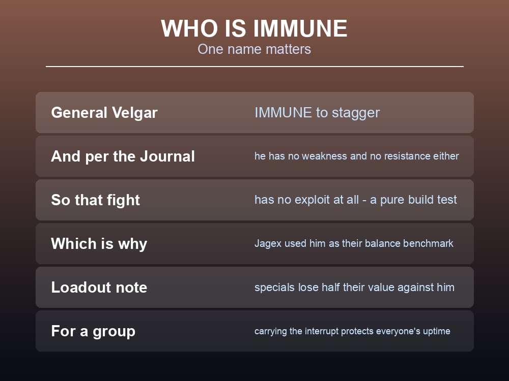 Card listing stagger immunity in Dragonwilds.