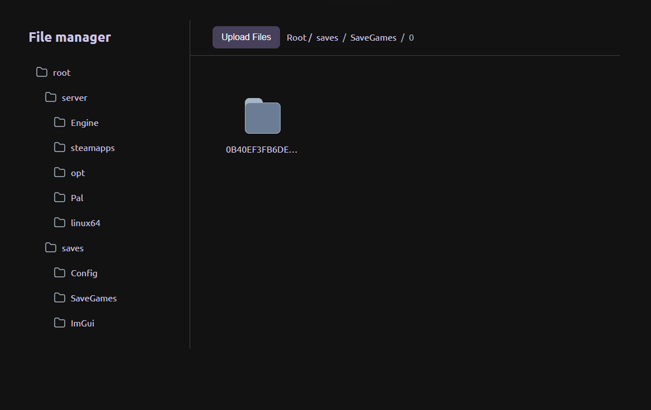 Palworld save and world management — back up before updating to 1.0