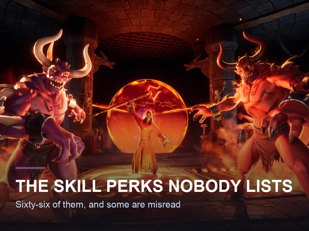 Demons performing a ritual around a glowing portal in Dragonwilds.