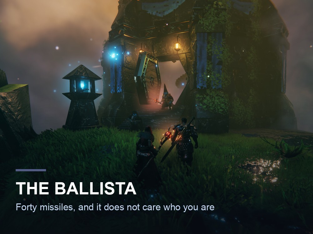A defended Valheim base.