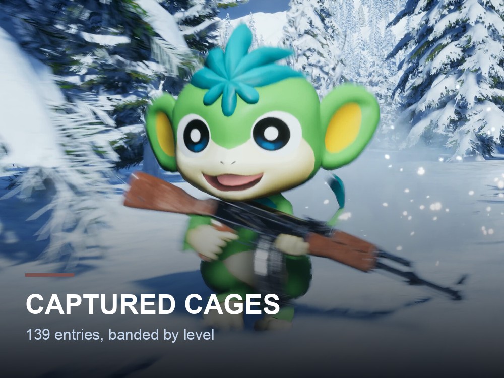 An enemy camp in Palworld.