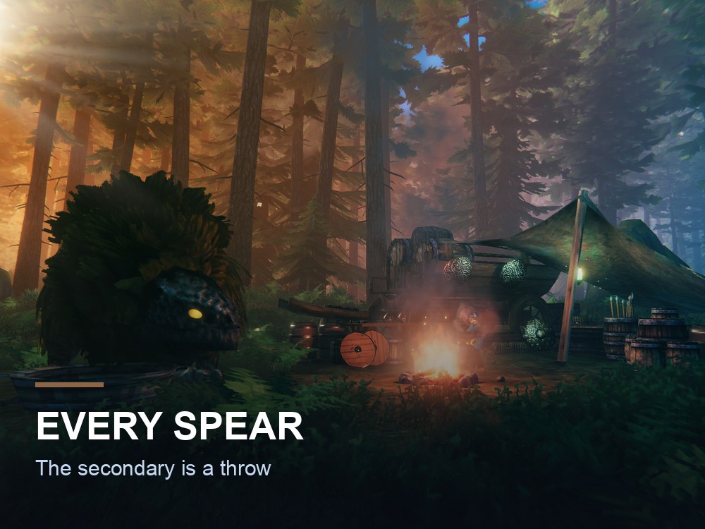 A Valheim spear.