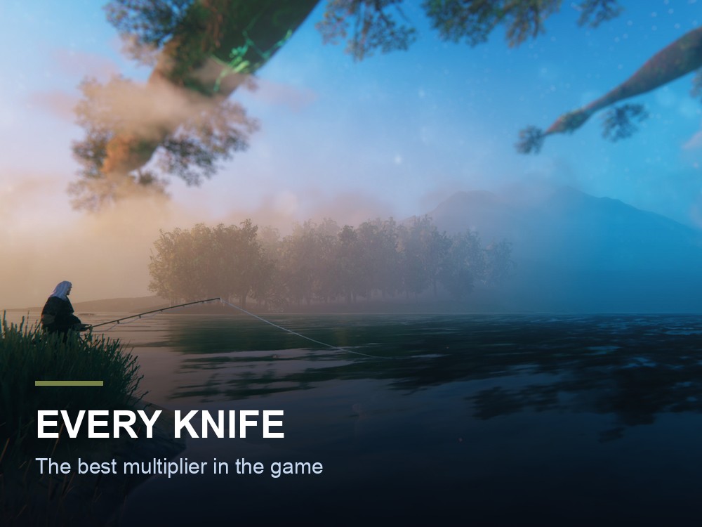 A Valheim knife.