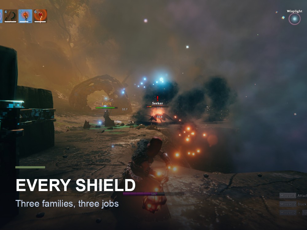 A Valheim shield.