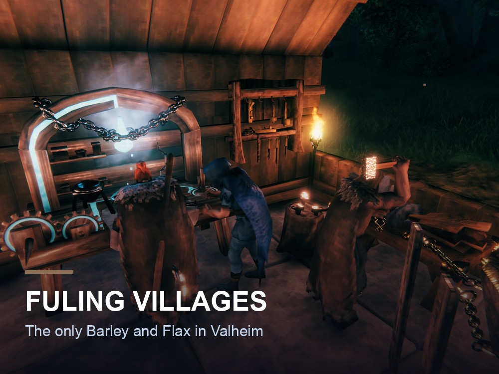 A Fuling Village in the Plains.