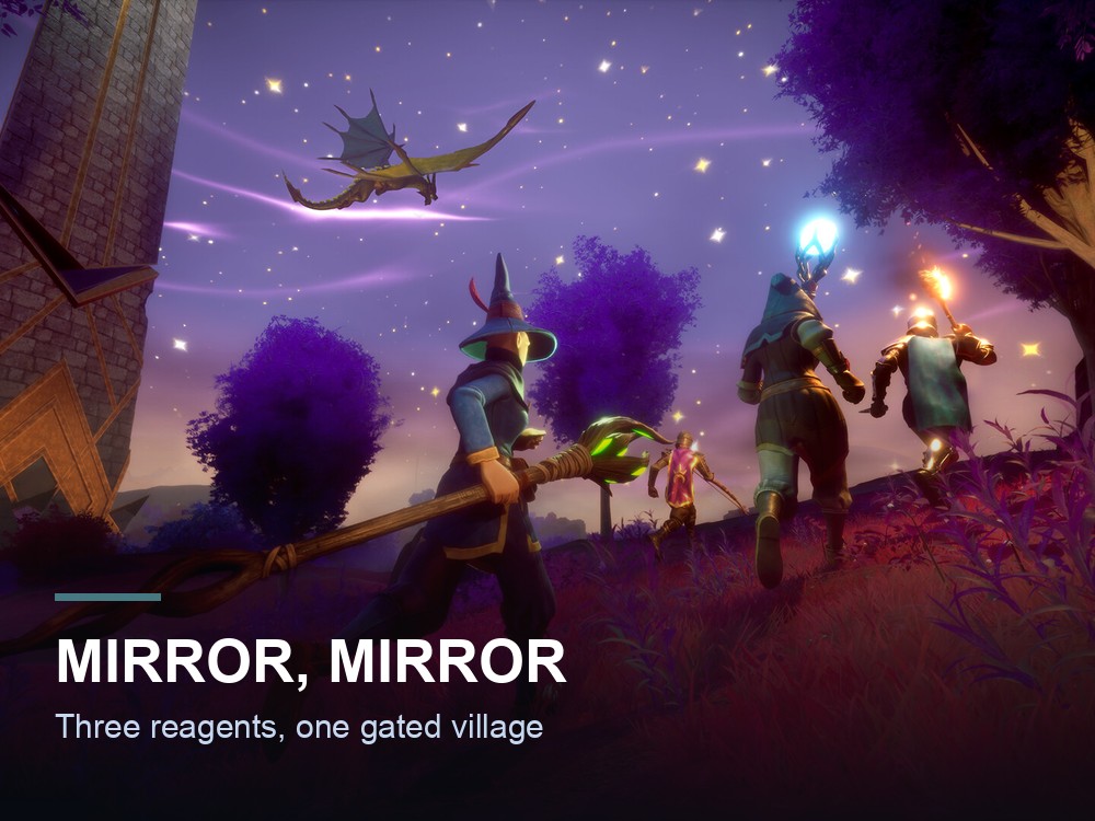A mirror in Fellhollow.