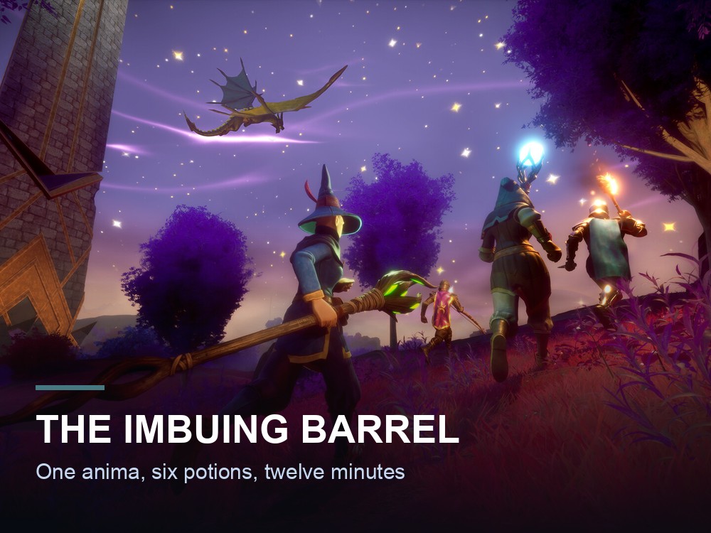 An imbuing barrel in Ashenfall.