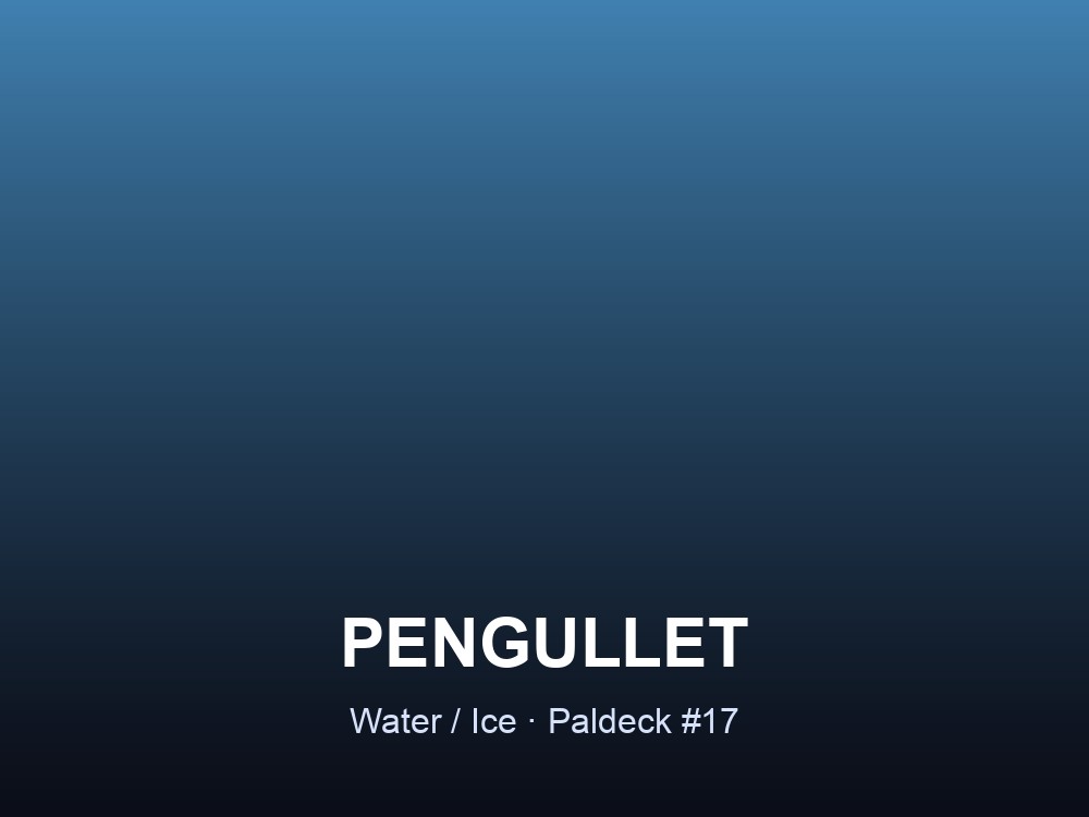 Pengullet Paldeck hero card showing its dual Water/Ice typing and entry number