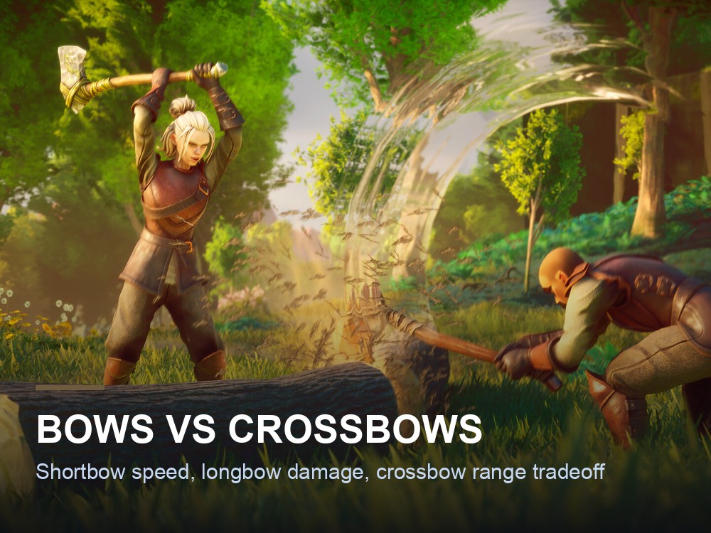 A ranged fighter takes aim in Dragonwilds.