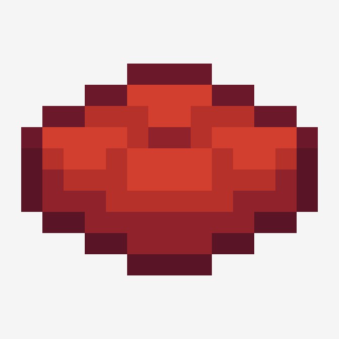 The red cushion item render
