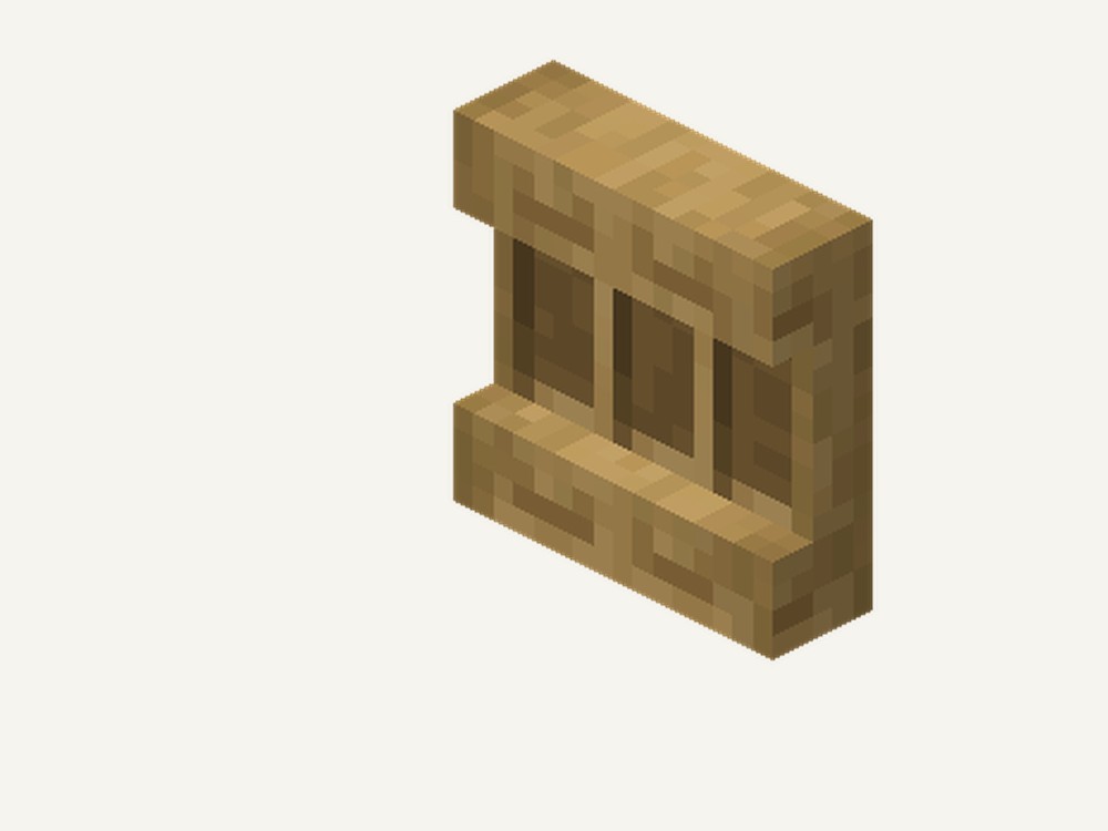 An oak Shelf block