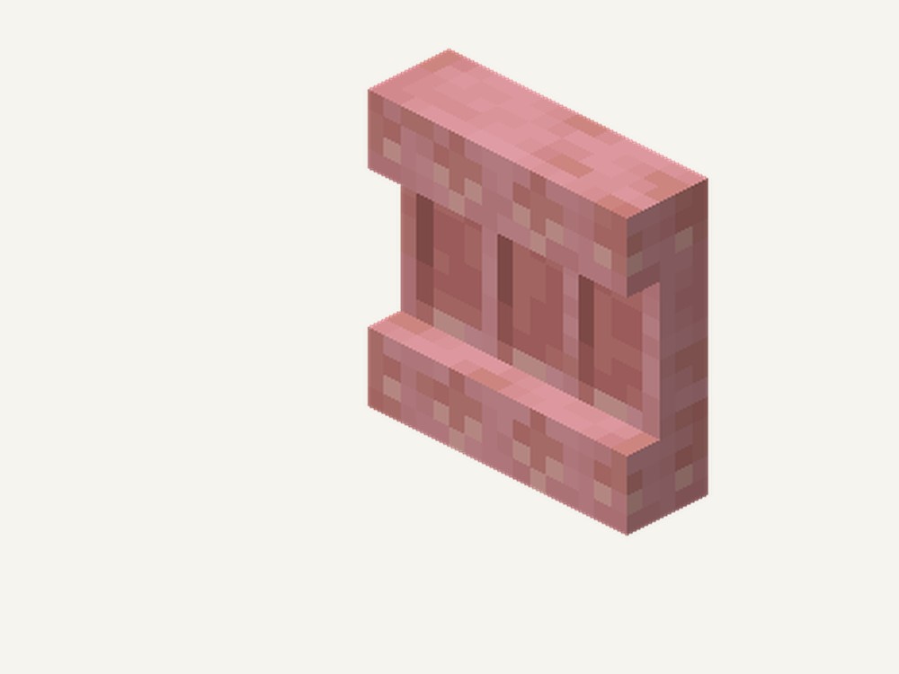 A cherry Shelf block