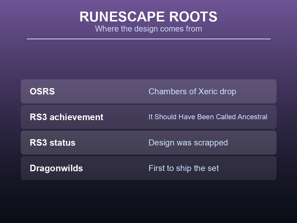 RuneScape franchise trivia callback