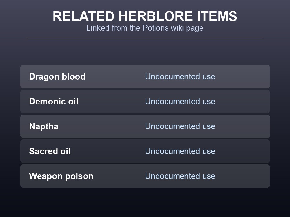 Two labeled potion bottles side by side, one for melee crits and one for spell crits