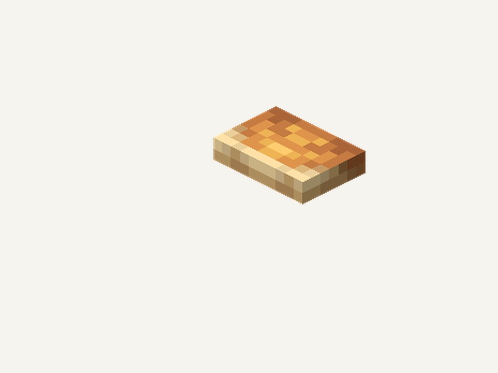 A shelf mushroom block render