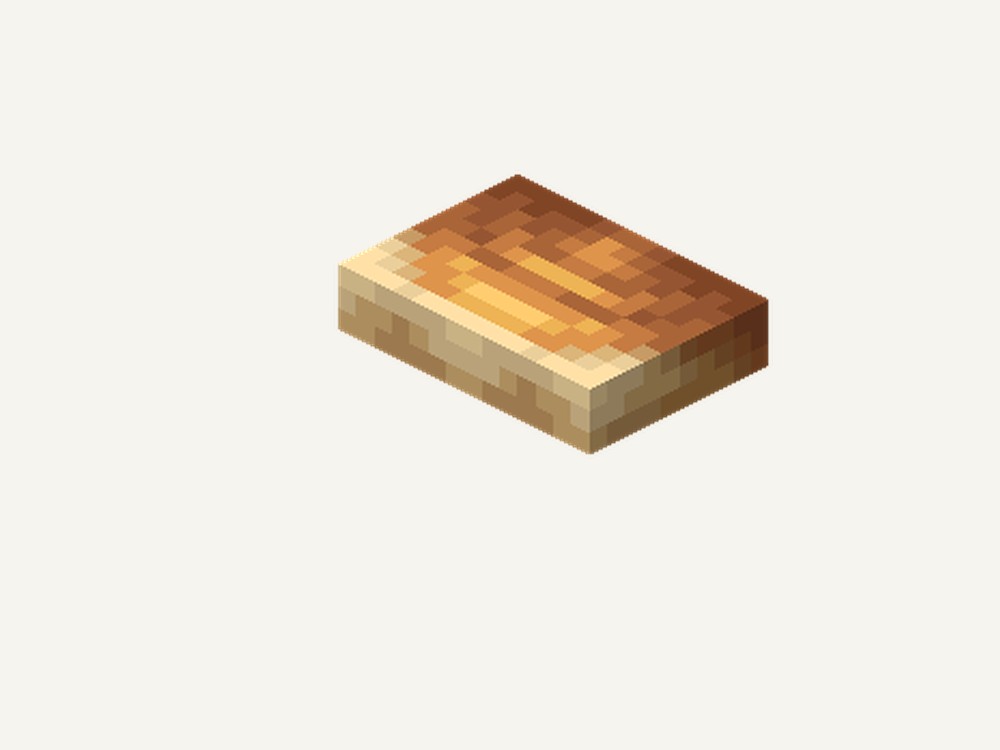 A large shelf mushroom block render