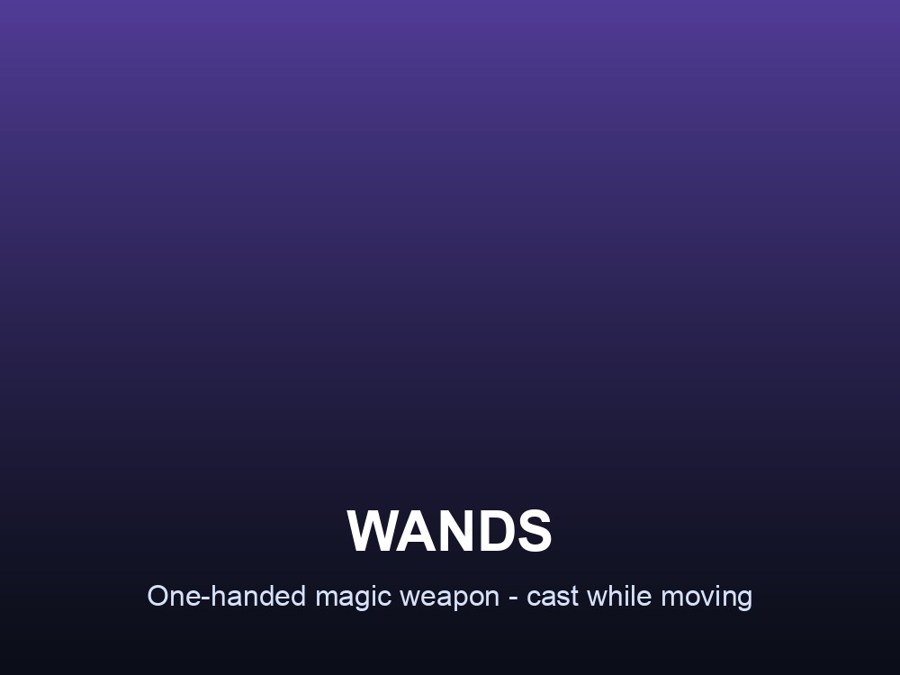 Glowing crystal wand held aloft, channeling elemental rune magic in Dragonwilds.