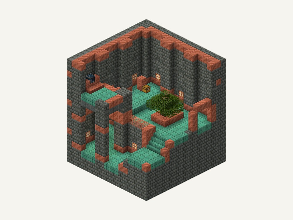 A Trial Chamber entrance (© Mojang)