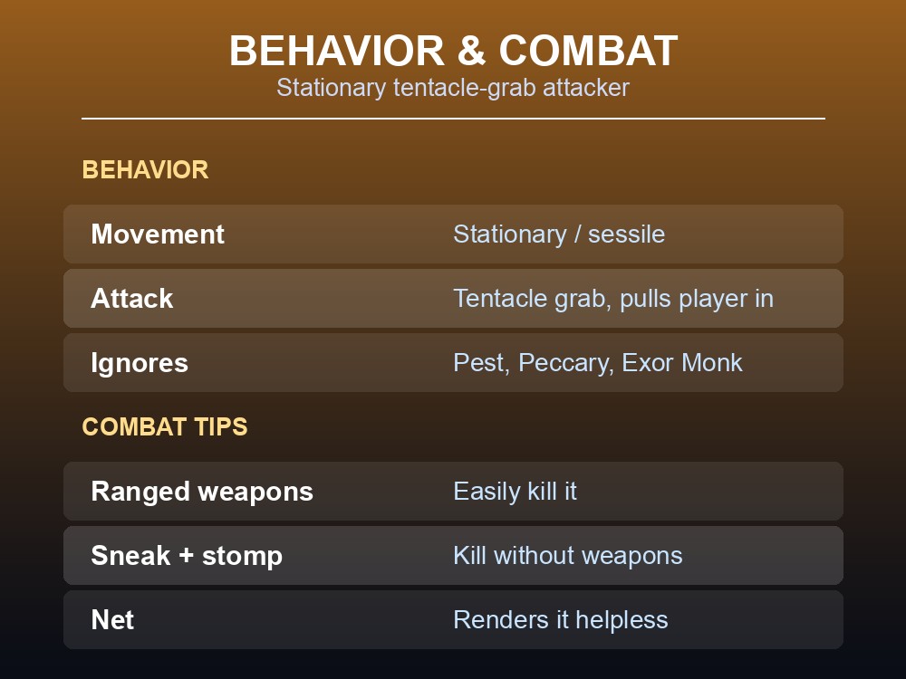 Card listing the wiki's combat tips for dealing with a Carbuncle.