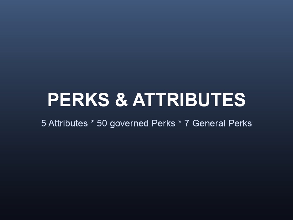 7 Days to Die attributes and perks overview