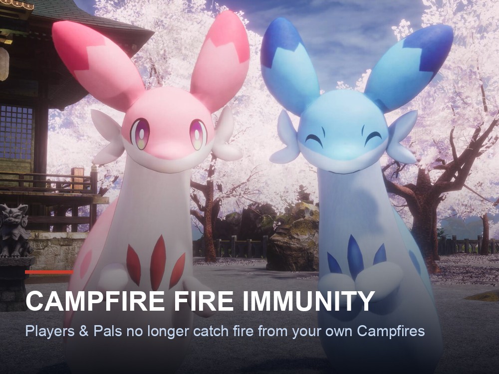 Official Palworld Steam artwork of a base scene
